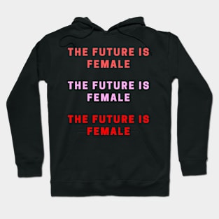 The Future is Female Sticker Pack - Pink/Red Hoodie